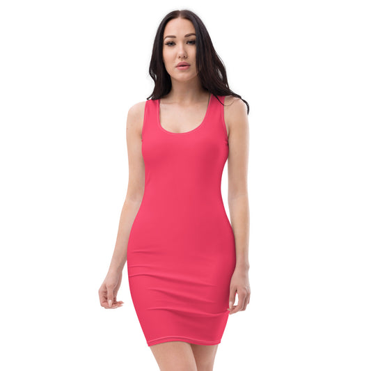 Pink Sublimation Cut & Sew Dress