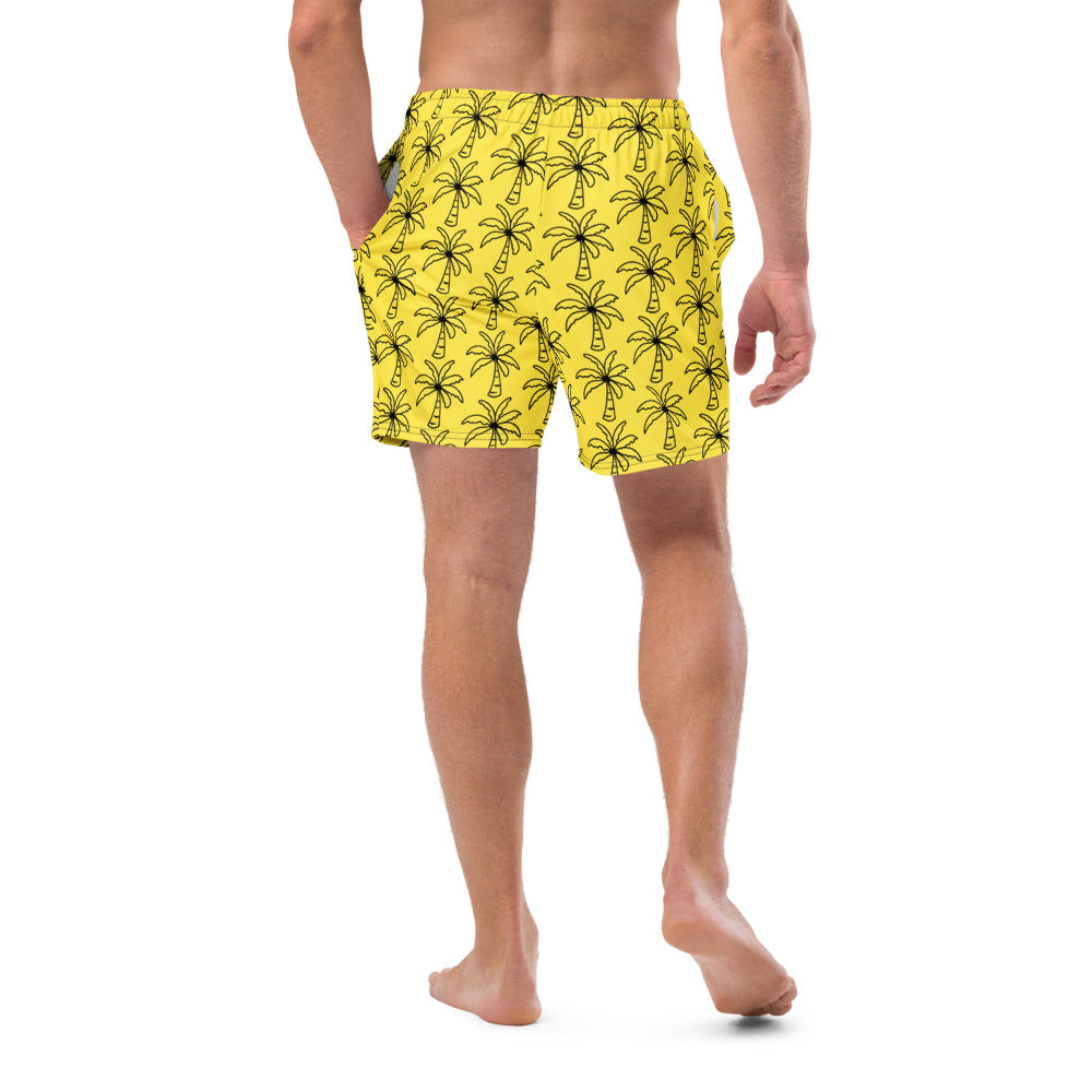 Men's Mellow Yellow swim trunks