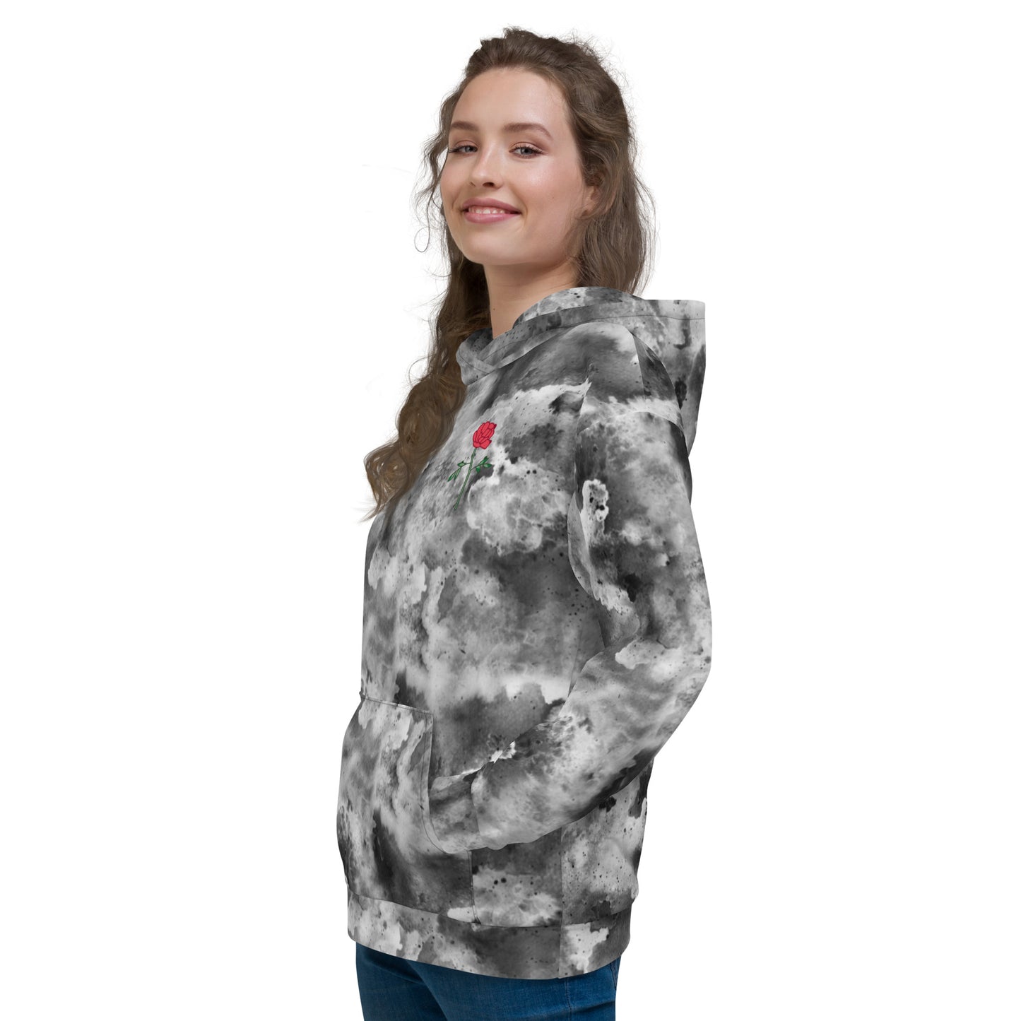 Women's Rose in the Clouds Hoodie