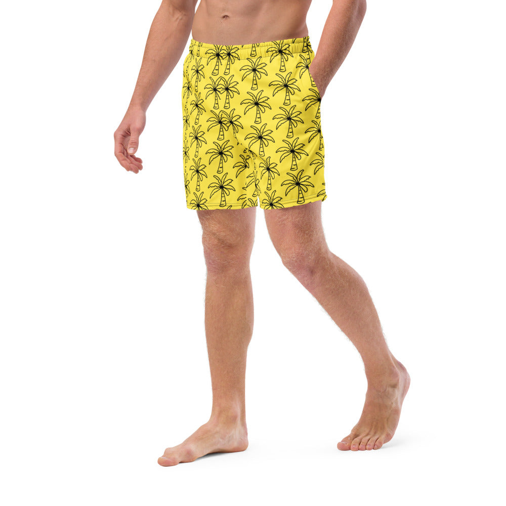 Men's Mellow Yellow swim trunks