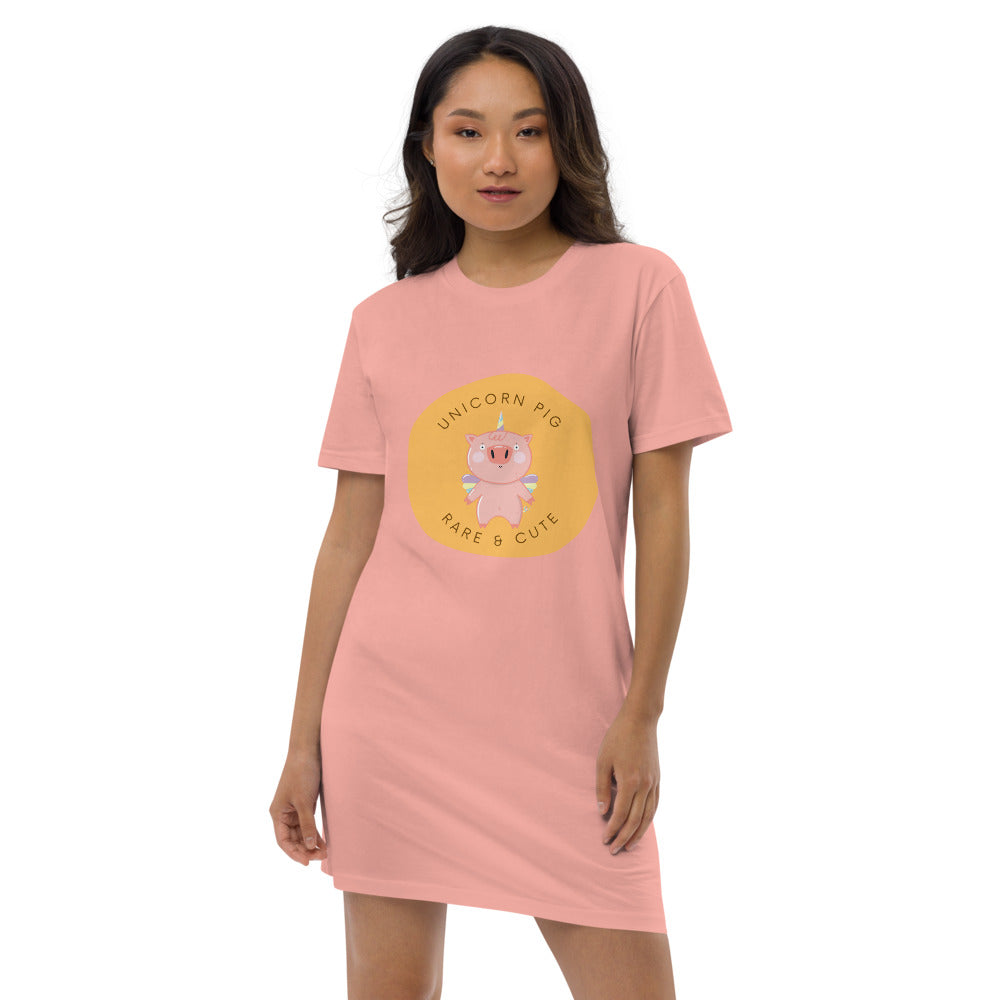 Rare & Cute Organic Cotton T-shirt Dress